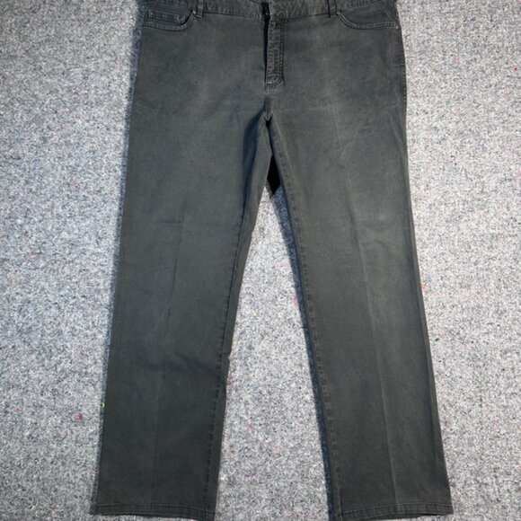 Ermenegildo Zegna Charcoal Straight Jeans US 36 - Picture 13 of 13